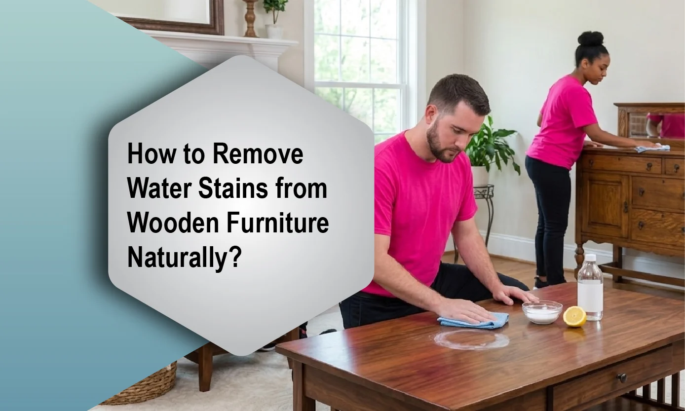How to Remove Water Stains from Wooden Furniture Naturally?