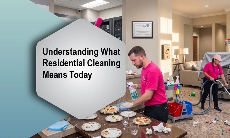 Understanding What Residential Cleaning Means Today