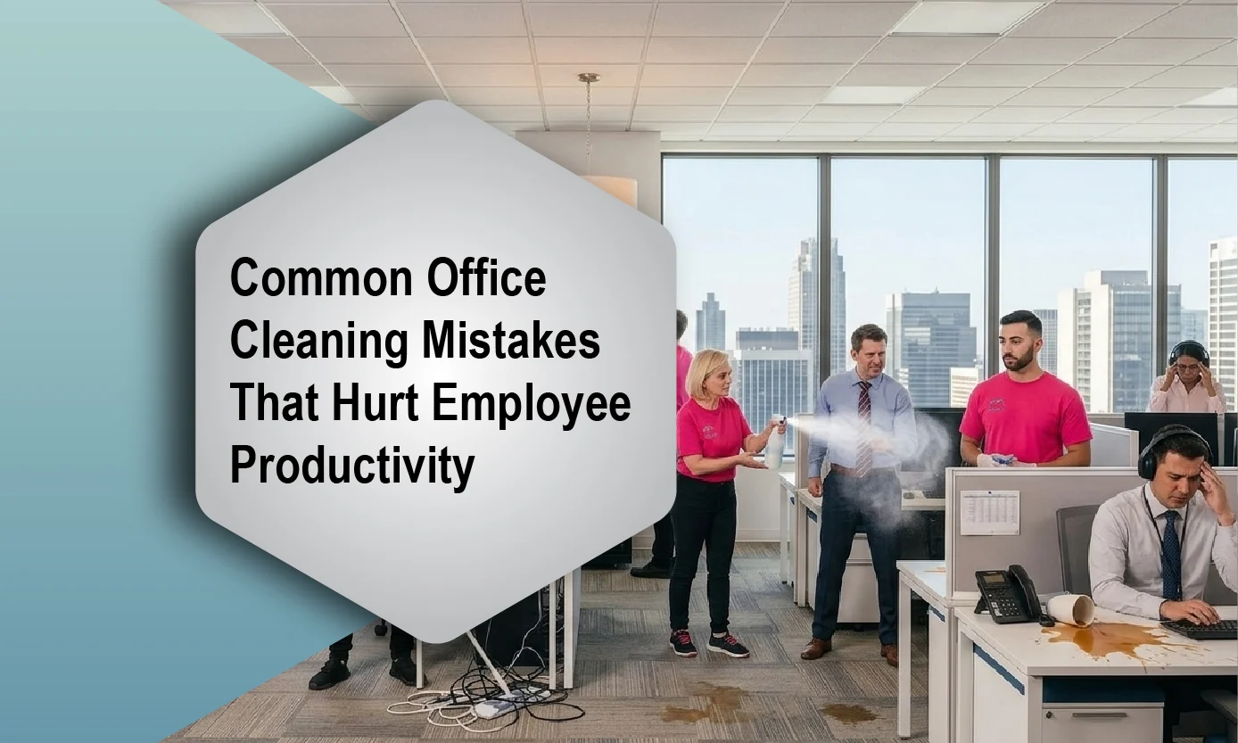 Common Office Cleaning Mistakes That Hurt Employee Productivity