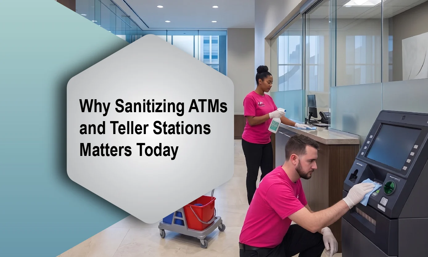 Why Sanitizing ATMs and Teller Stations Matters Today